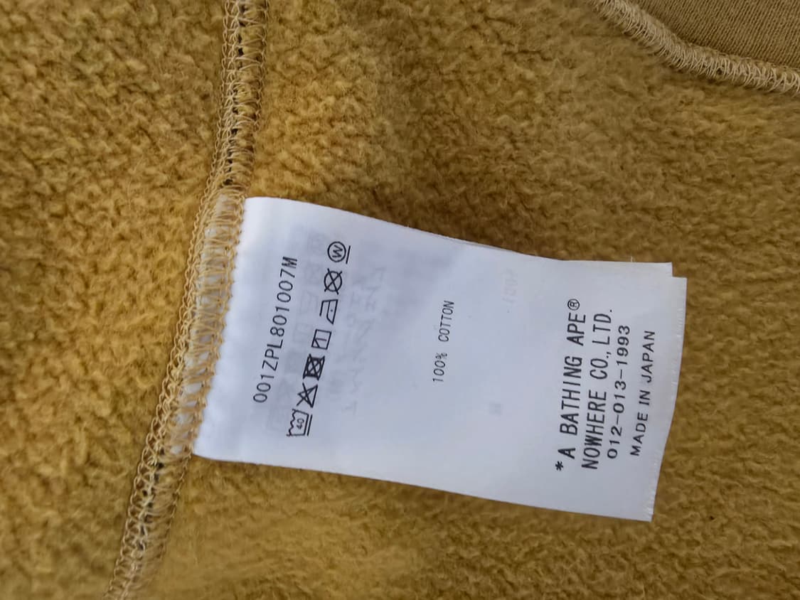 베이프 후드집업 황계 상품이미지6