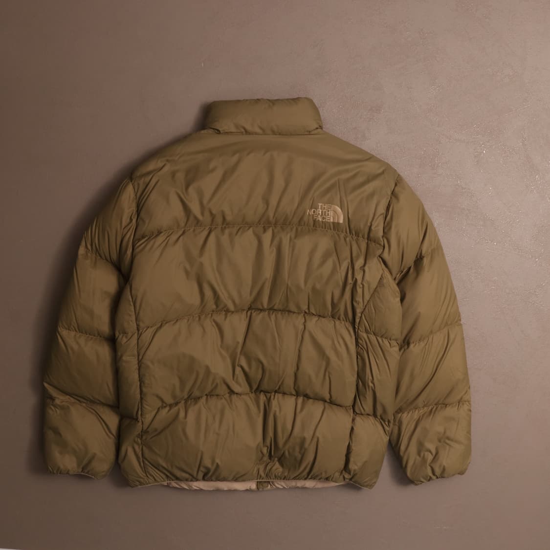 노스페이스 눕시 카키 푸퍼 숏패딩 A1714 상품이미지5