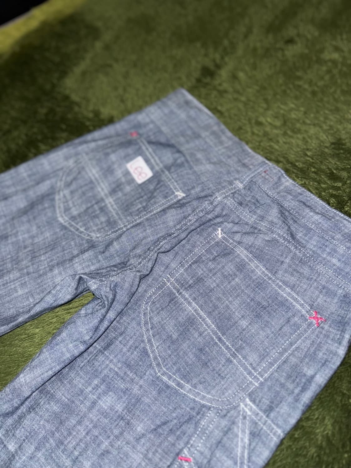 [M] LEE 리 MADE IN JAPAN EME 라인 샴브레이 워크팬츠 상품이미지8