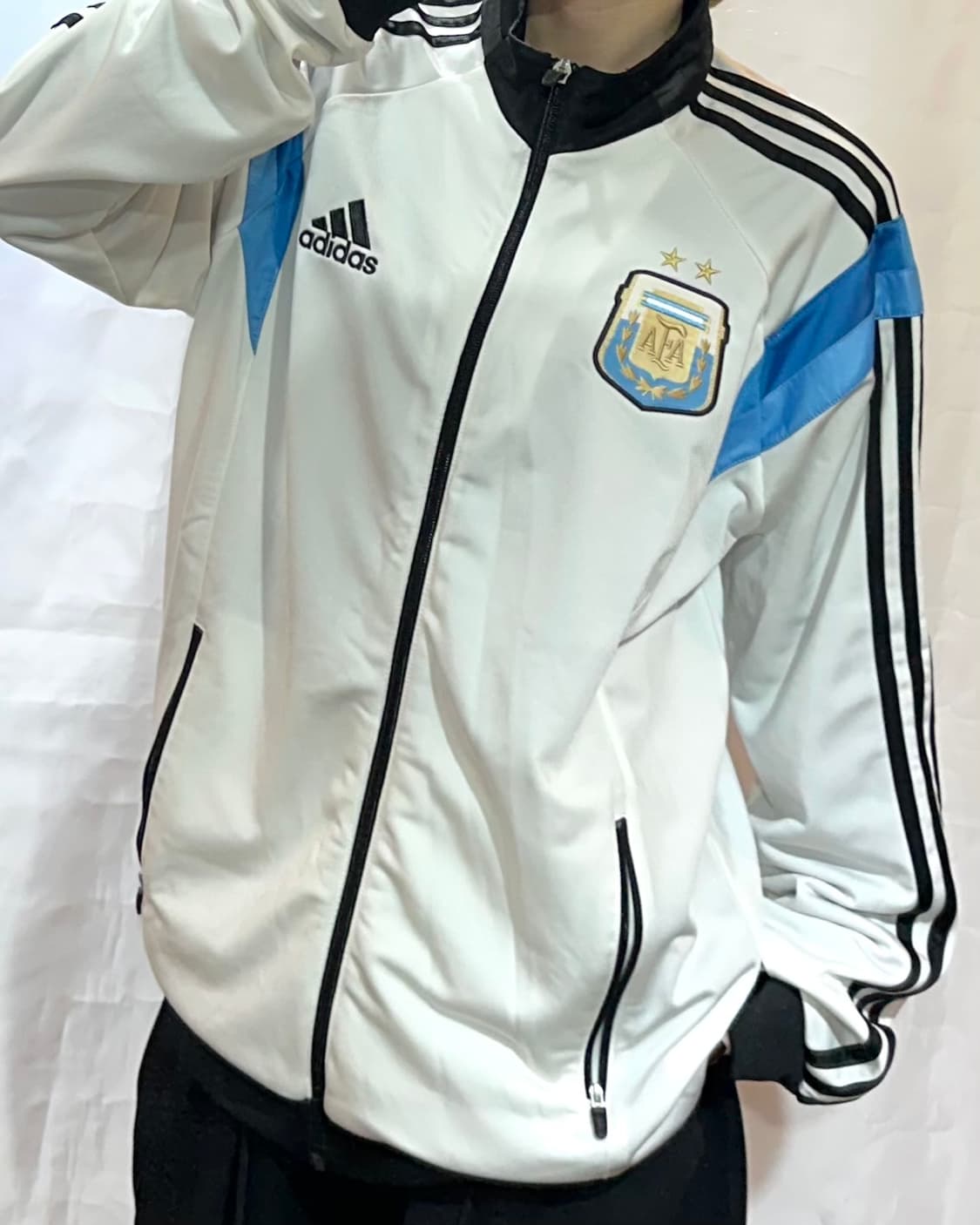 아디다스 아르헨티나 국대 화이트 트랙탑 상품이미지1