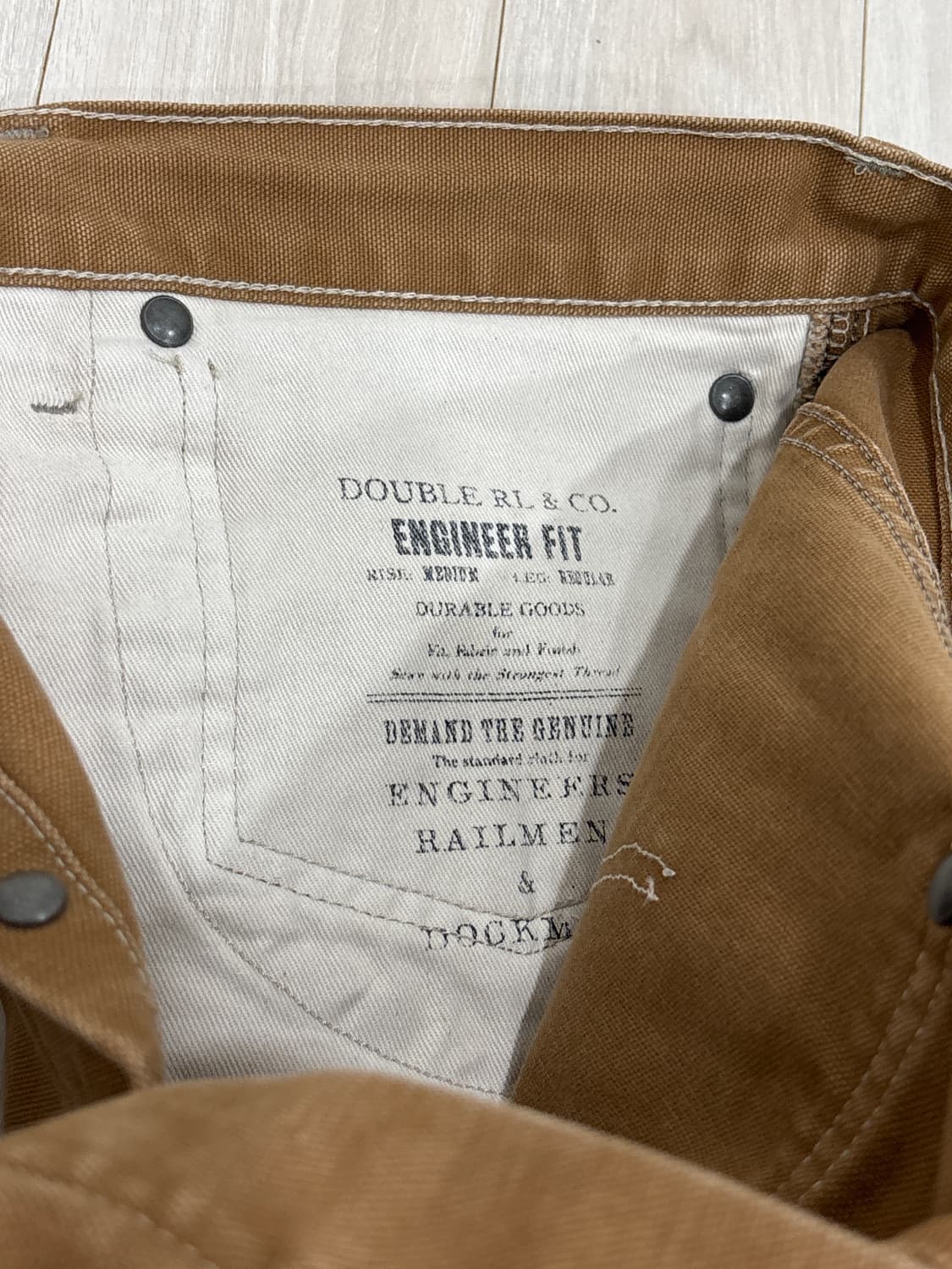 랄프로렌 RRL 25/SS 카펜터 팬츠 상품이미지8