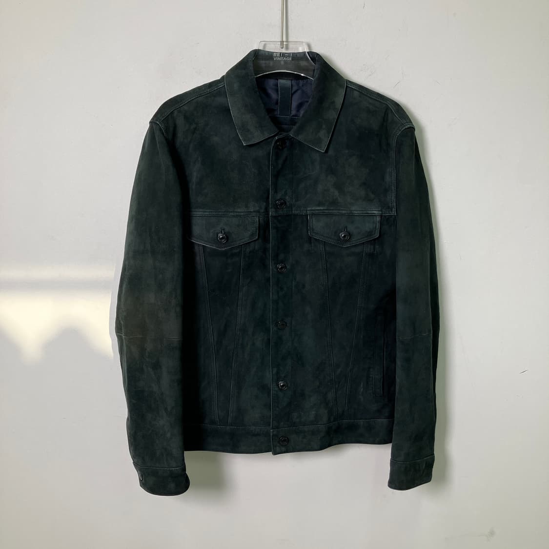 마시모두띠 스웨이드 트러커 자켓 M 상품이미지1