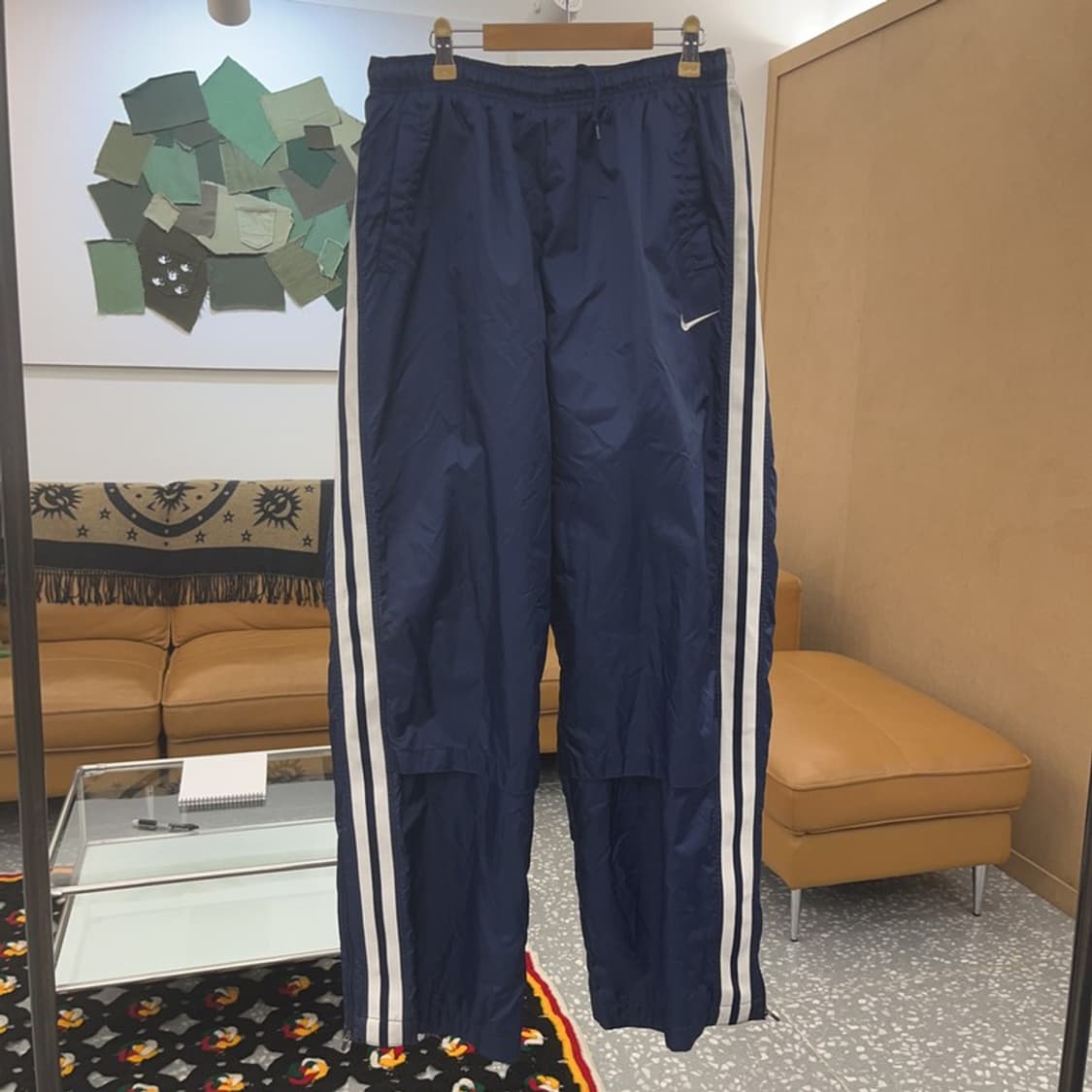 나이키 올드스쿨 베스킷볼 와이드 벌룬핏 트랙팬츠  L C06429 상품이미지3