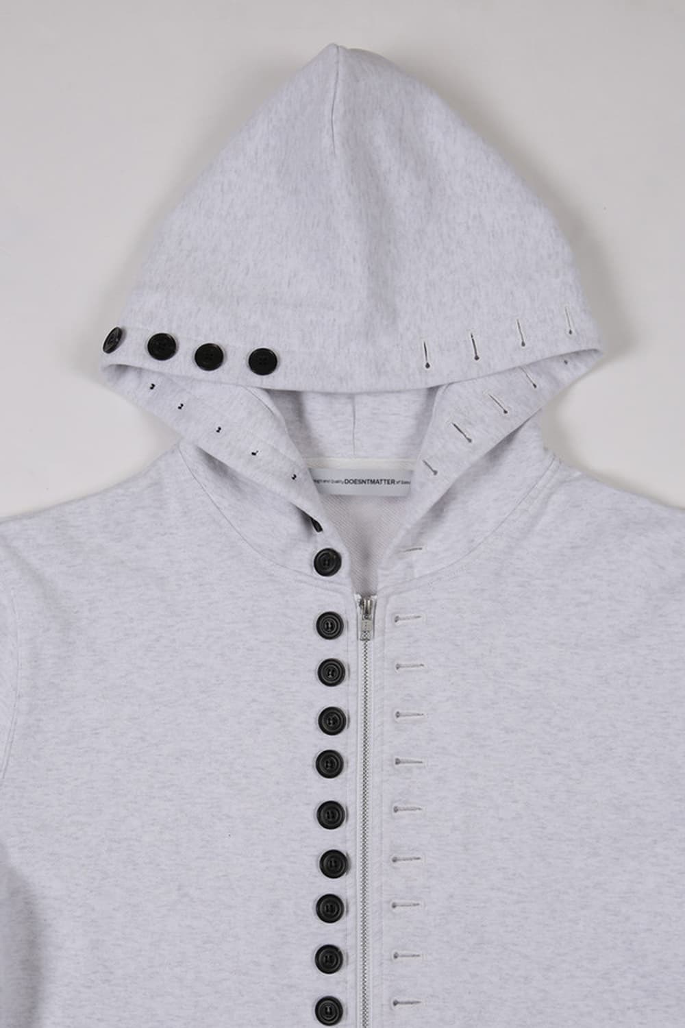 Button Hoodie (White) 상품이미지2