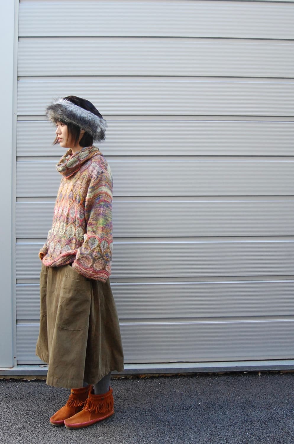Forme deforme multi color knit 상품이미지2