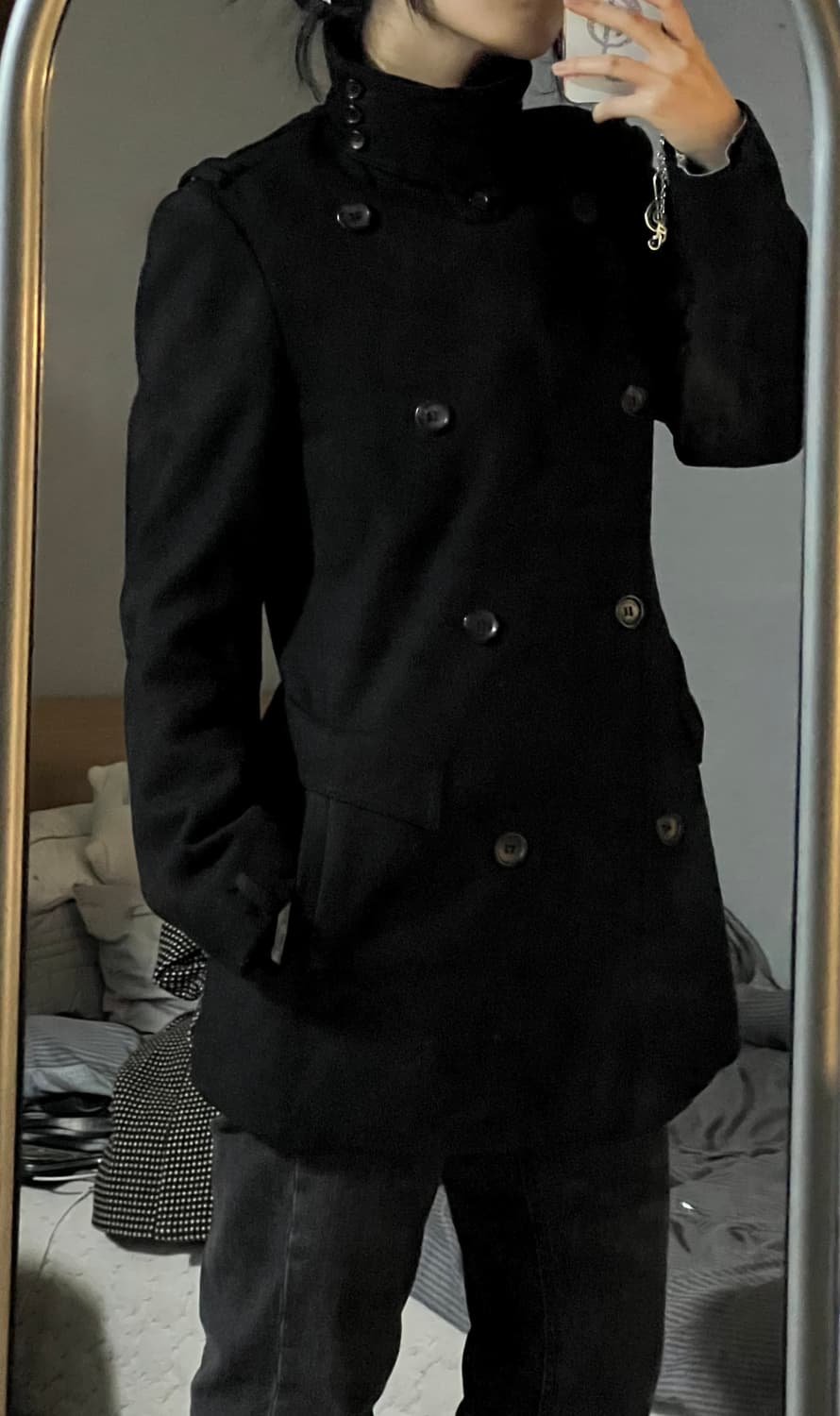 SOLID HOMME 솔리드 옴므 하이넥 코트 상품이미지8