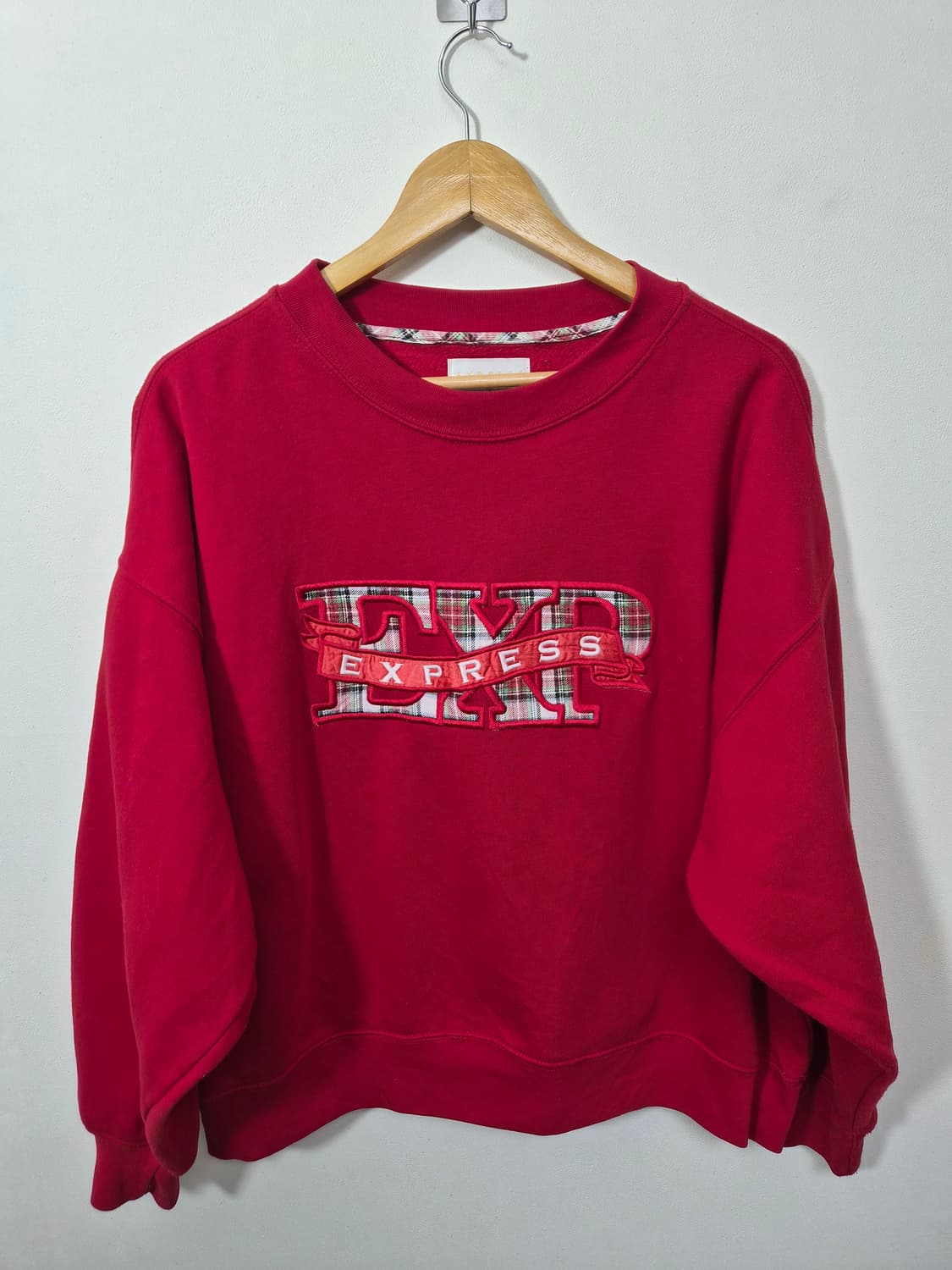 USA 메인 자수 맨투맨 M - M10 상품이미지1