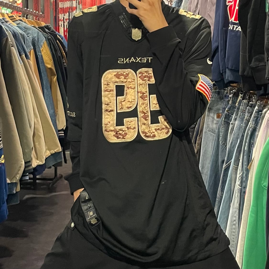 [IM] NFL TEXANS No.99 WATT 블랙 반팔져지 상품이미지2