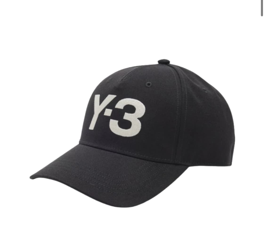 요지야마모토 Y-3 블랙 볼캡 상품이미지1