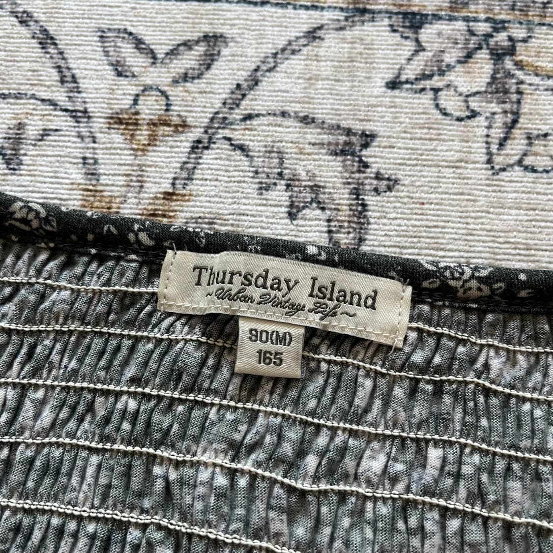 써스데이아일랜드 잔꽃 플로럴 원피스 상품이미지5