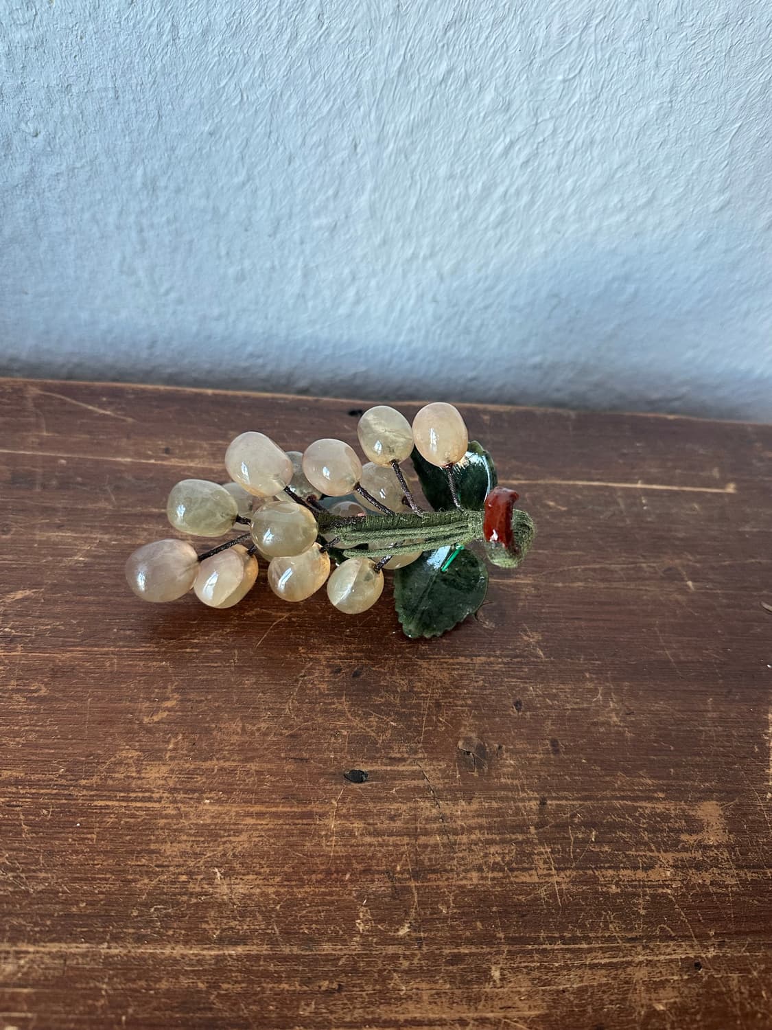 독일)빈티지 천연석 포도문진 상품이미지3