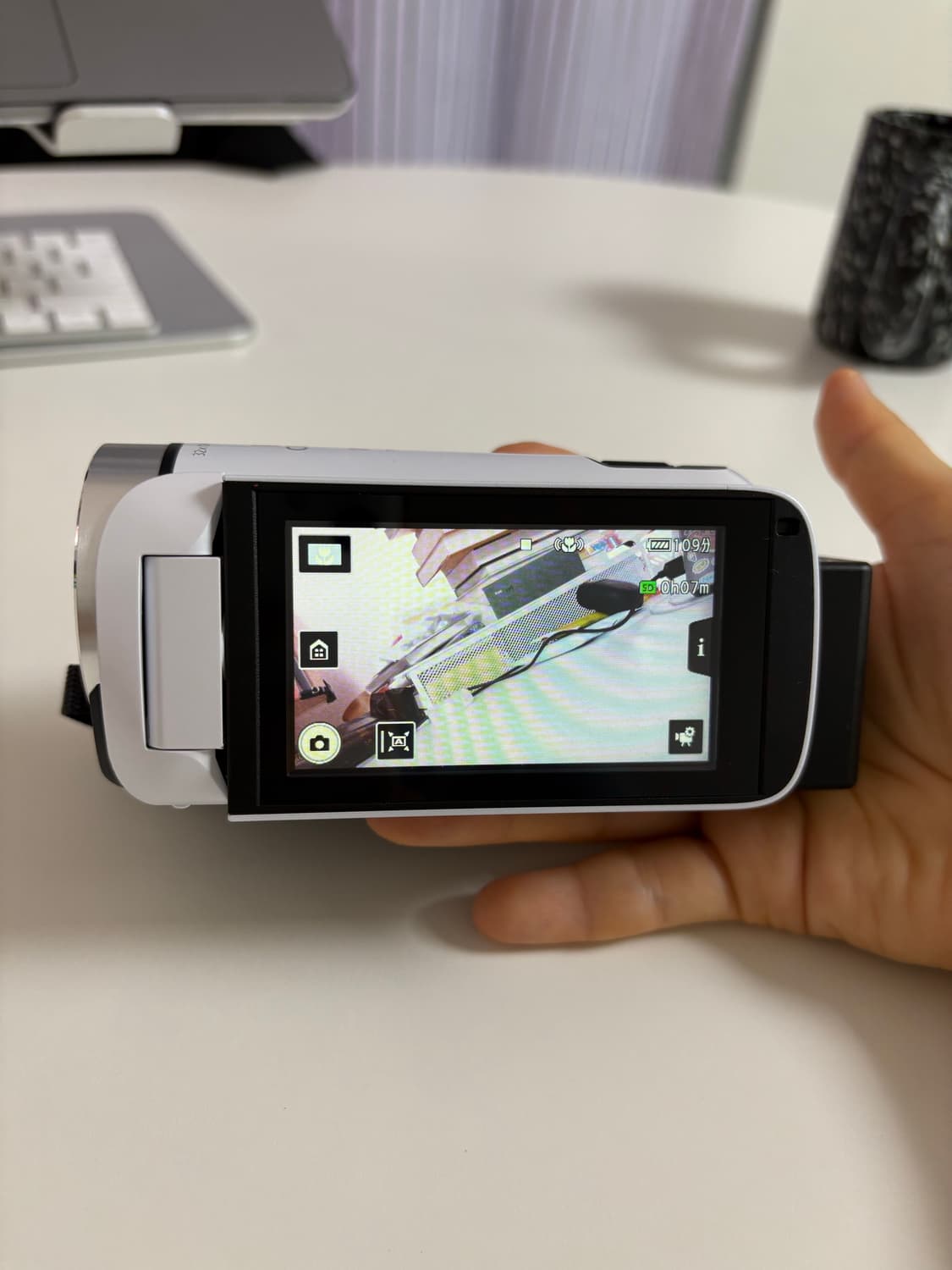 [새상품] canon ivis hf r800 (vixia 800) 화이트 상품이미지8