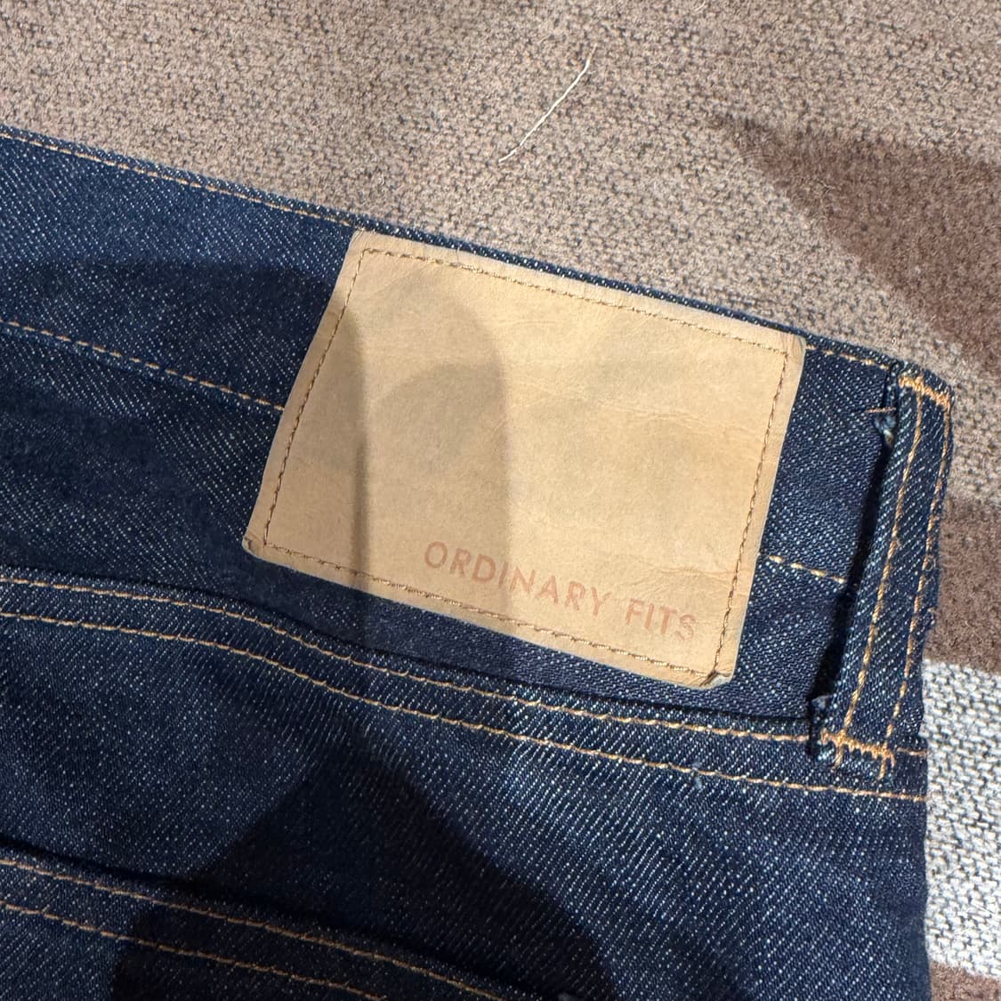 오디너리핏츠 재팬 셀비지 데님 팬츠 36 상품이미지7