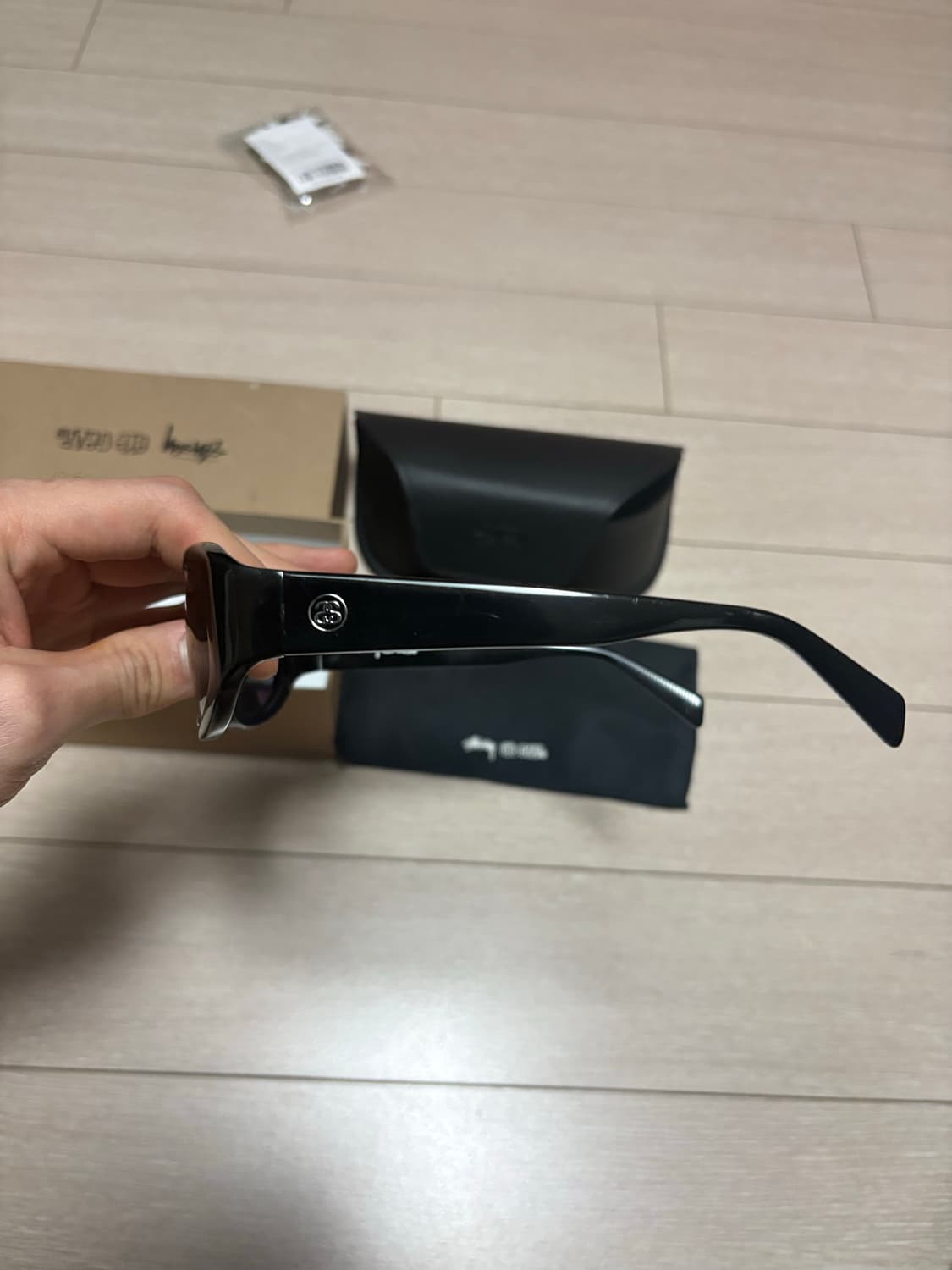 스투시 Landon 랜든 선글라스 블랙 상품이미지3