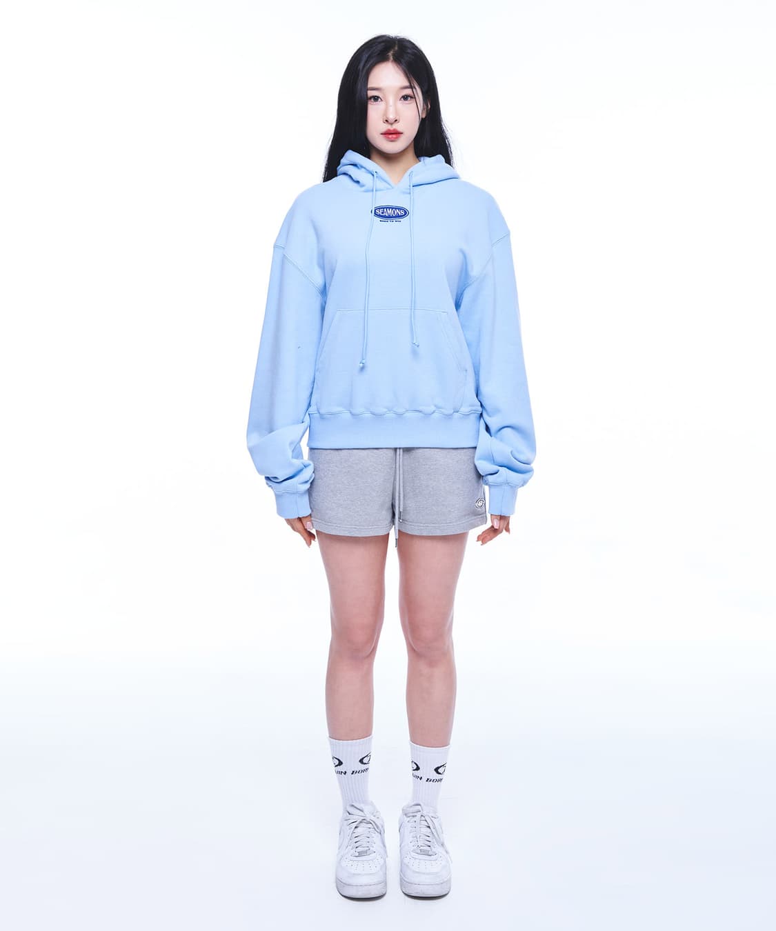 (1) 본투윈 CHROME B LOGO SHORTS 상품이미지2