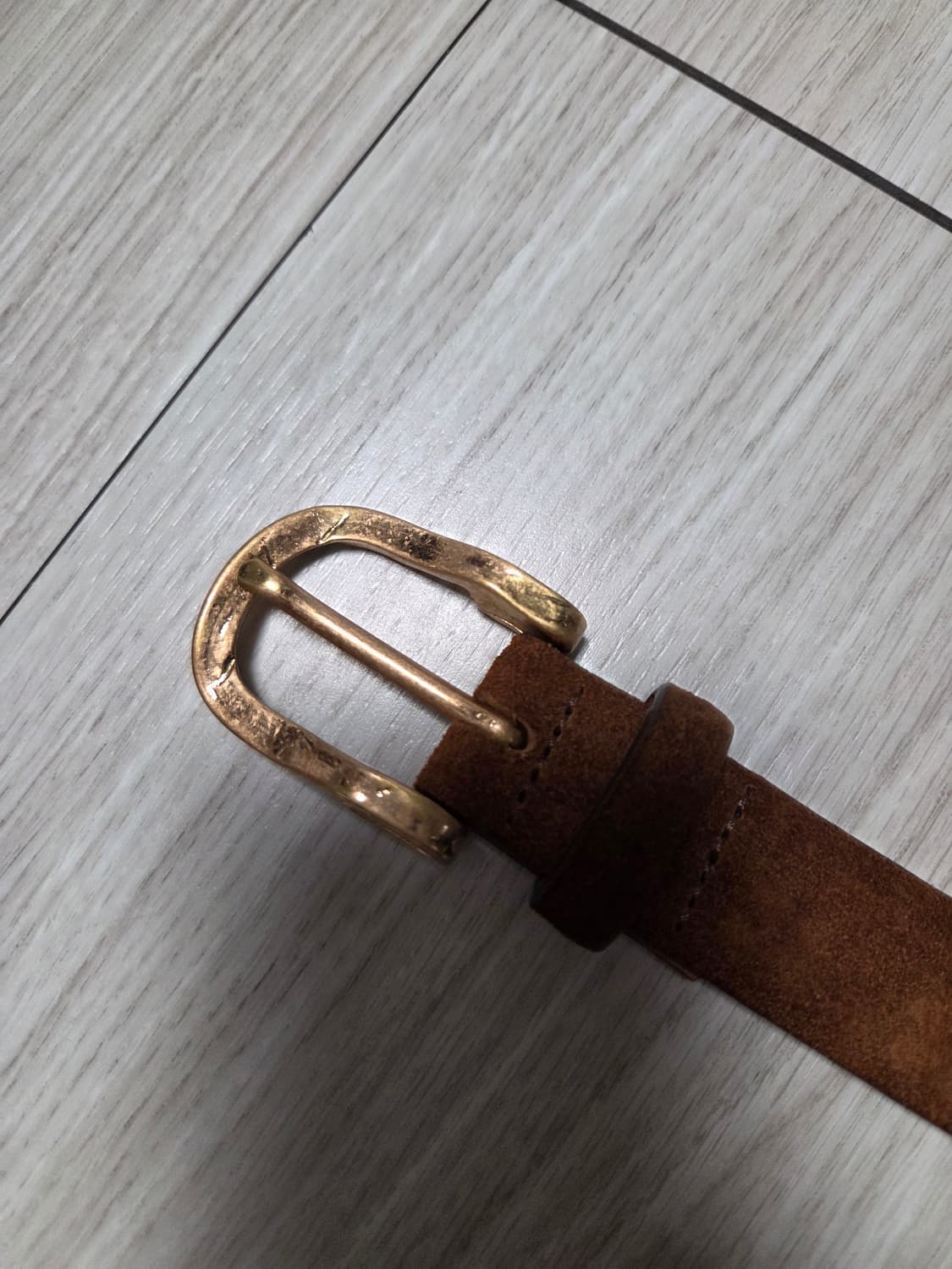 티베리오페레티 스웨이드 금장 버클 95 (32-34추천) 상품이미지1