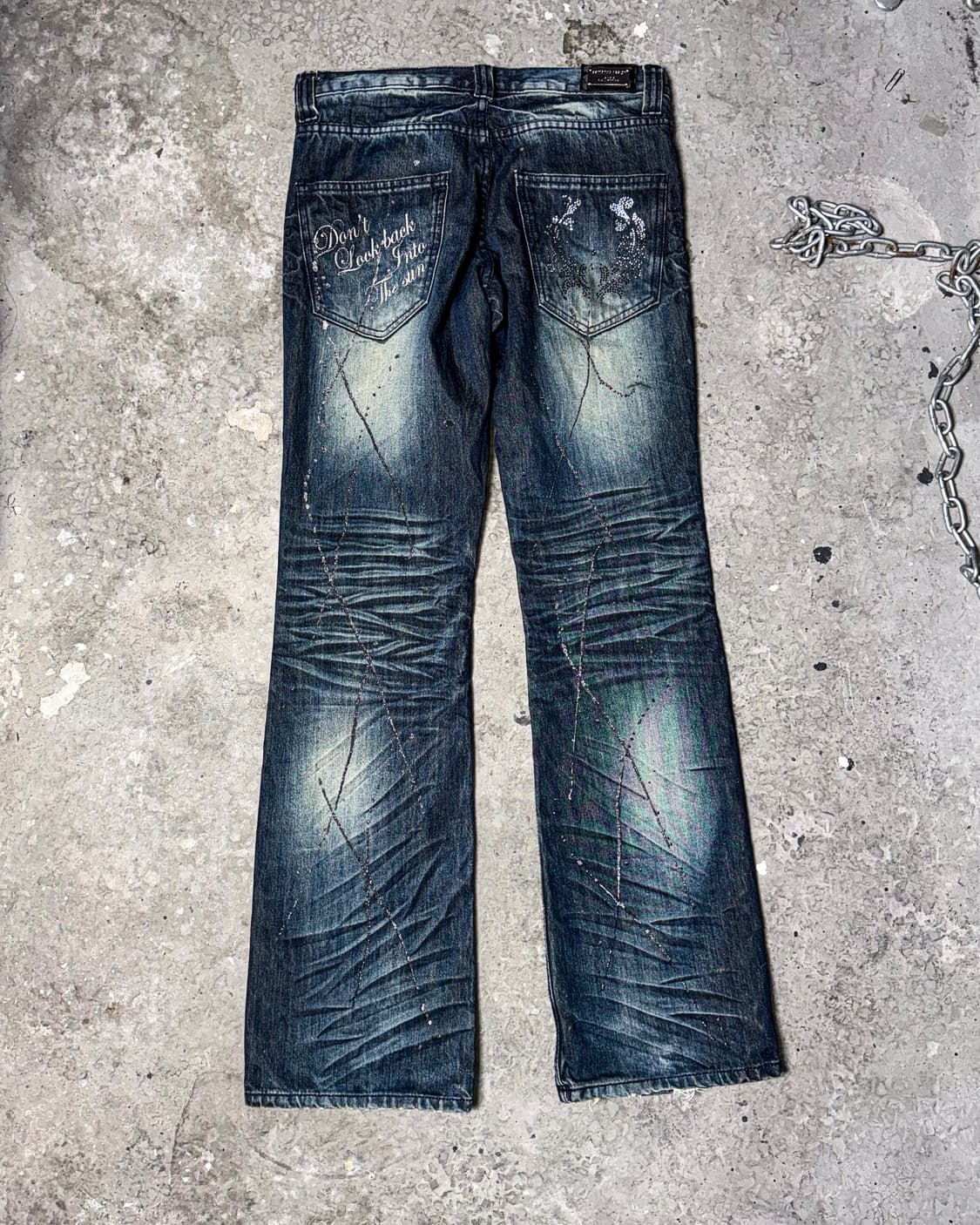 semantic design – Boot cut Denim pants 상품이미지7
