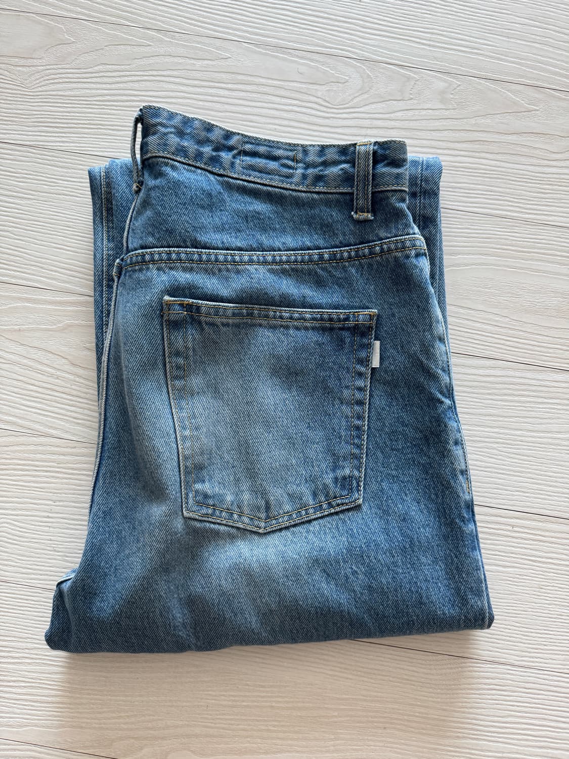  인더로우 5PK WIDE TAPERED DENIM PANTS 2사이즈 상품이미지4