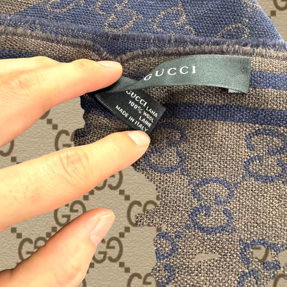 정품 구찌 모노그램 머플러 상품이미지6