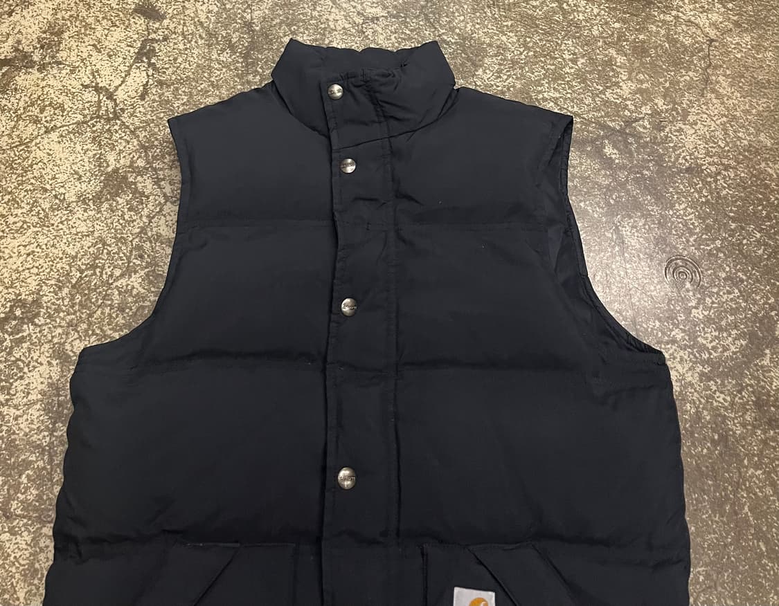 칼하트 블랙 패딩 조끼 상품이미지4