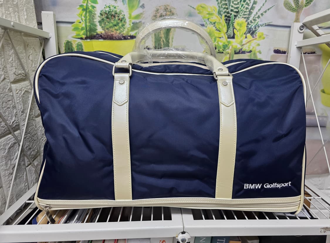 BMW 골프보스턴백 네이비 경량보스톤백 골프가방 OD71 상품이미지5