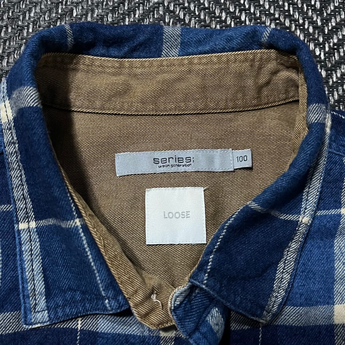 SERIES 시리즈 체크 셔츠 상품이미지4