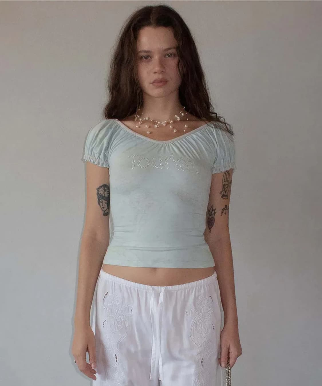 스컬프터 Tourist Scoop Back Tee Baby Blue 상품이미지3