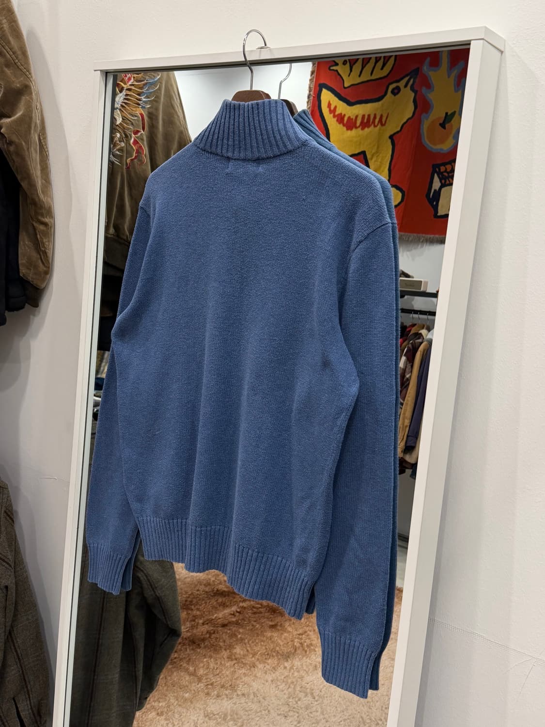 Polo ralph lauren 폴로 랄프로렌 하프넥 버튼 쿼터 니트 상품이미지5