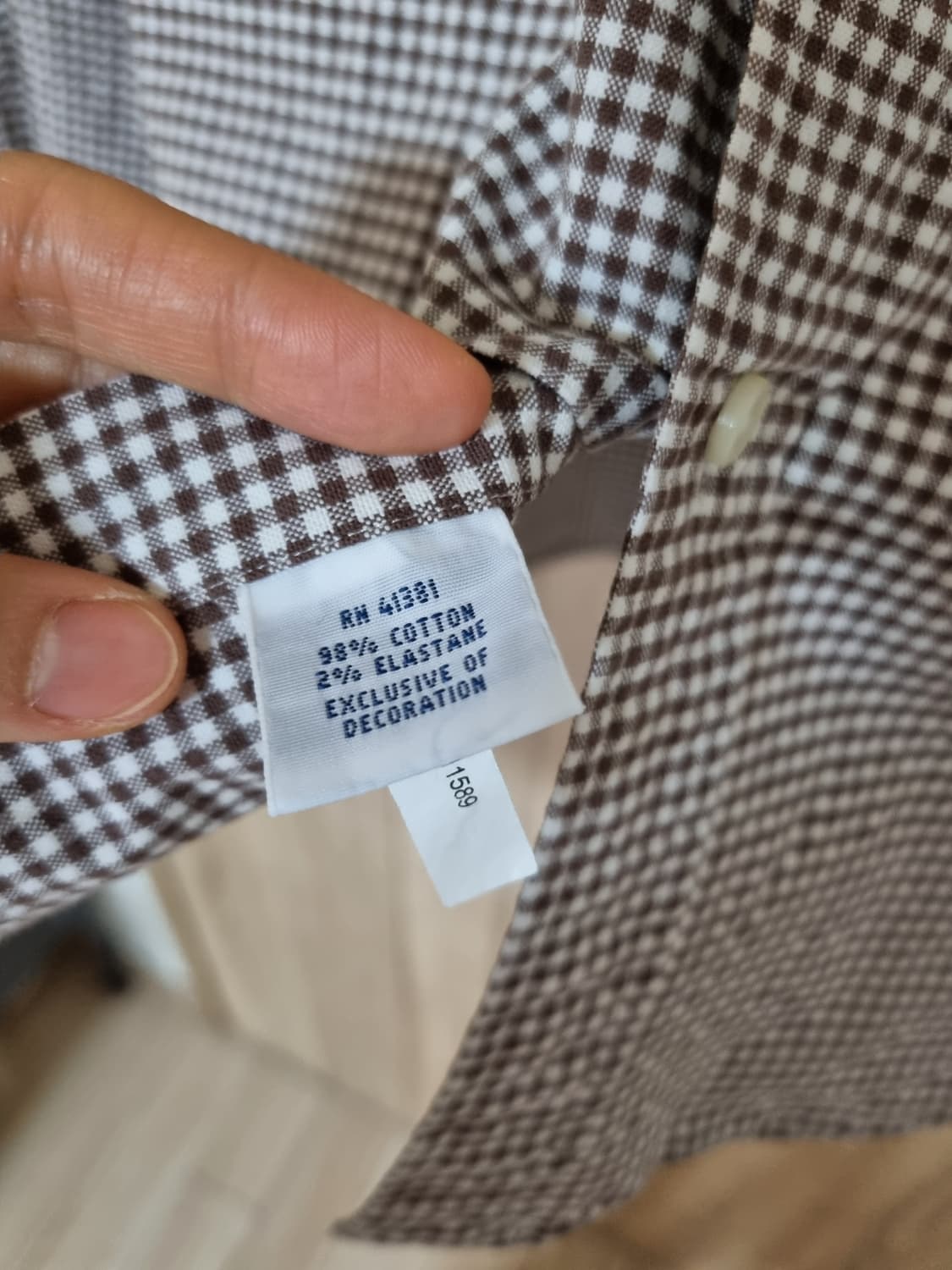 폴로 랄프로렌 체크셔츠 M 상품이미지5