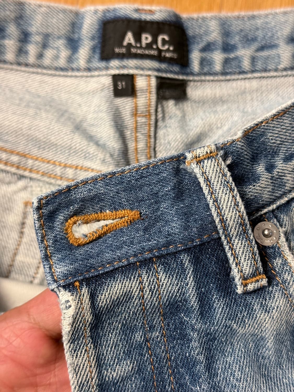 A.P.C. 쁘띠스탠 31 진짜 워싱 상품이미지6