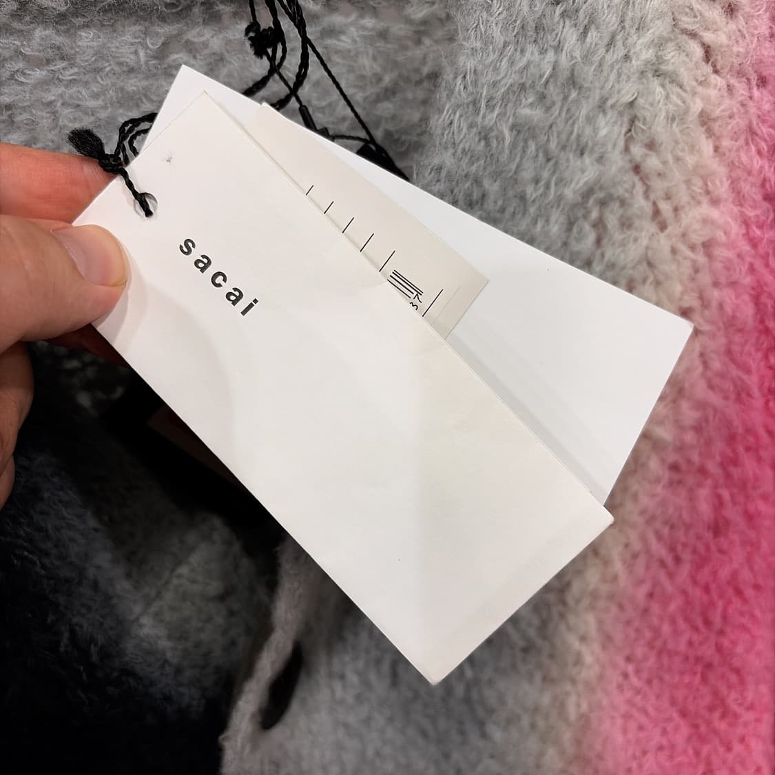 (정품/새상품) SACAI 사카이 남성 타이다이 울 블렌드 가디건 상품이미지3