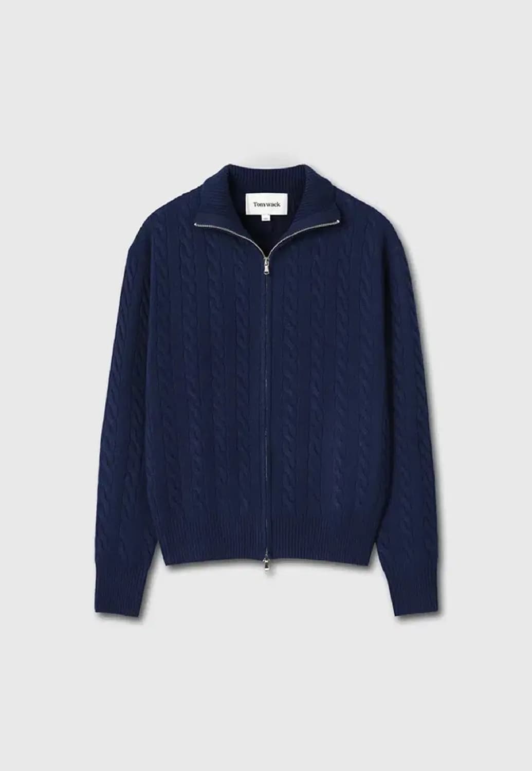 토니웩 케이블 니트 집업 L 상품이미지1