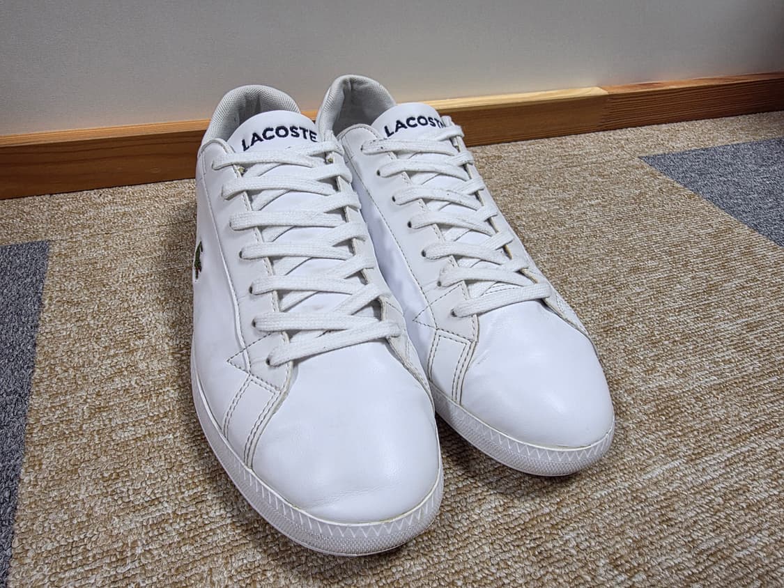 라코스테 흰색 스니커즈 [265~270mm] 상품이미지3