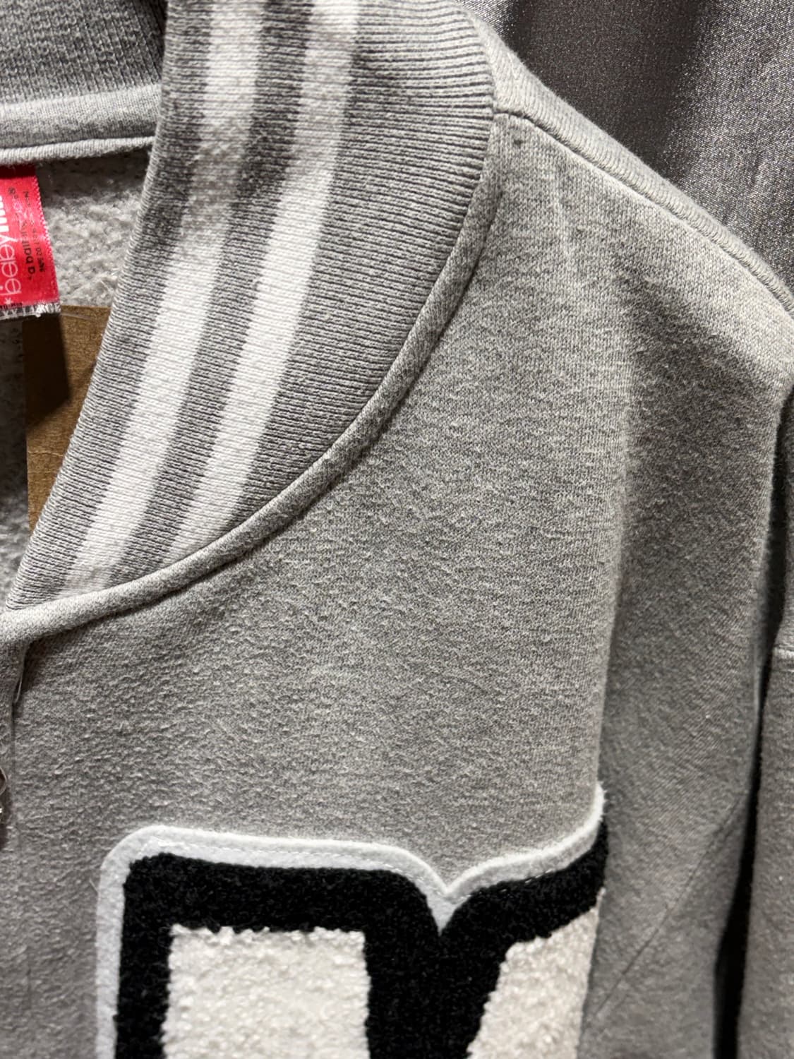 XXL 베이프 BABY 마일로 빅패치 코튼 바시티 상품이미지10