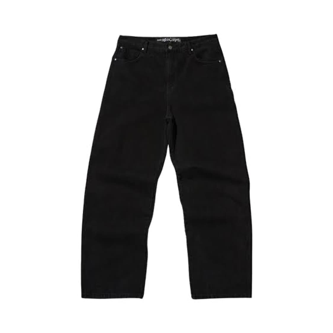 스웨이드 배기 데님 L 상품이미지1