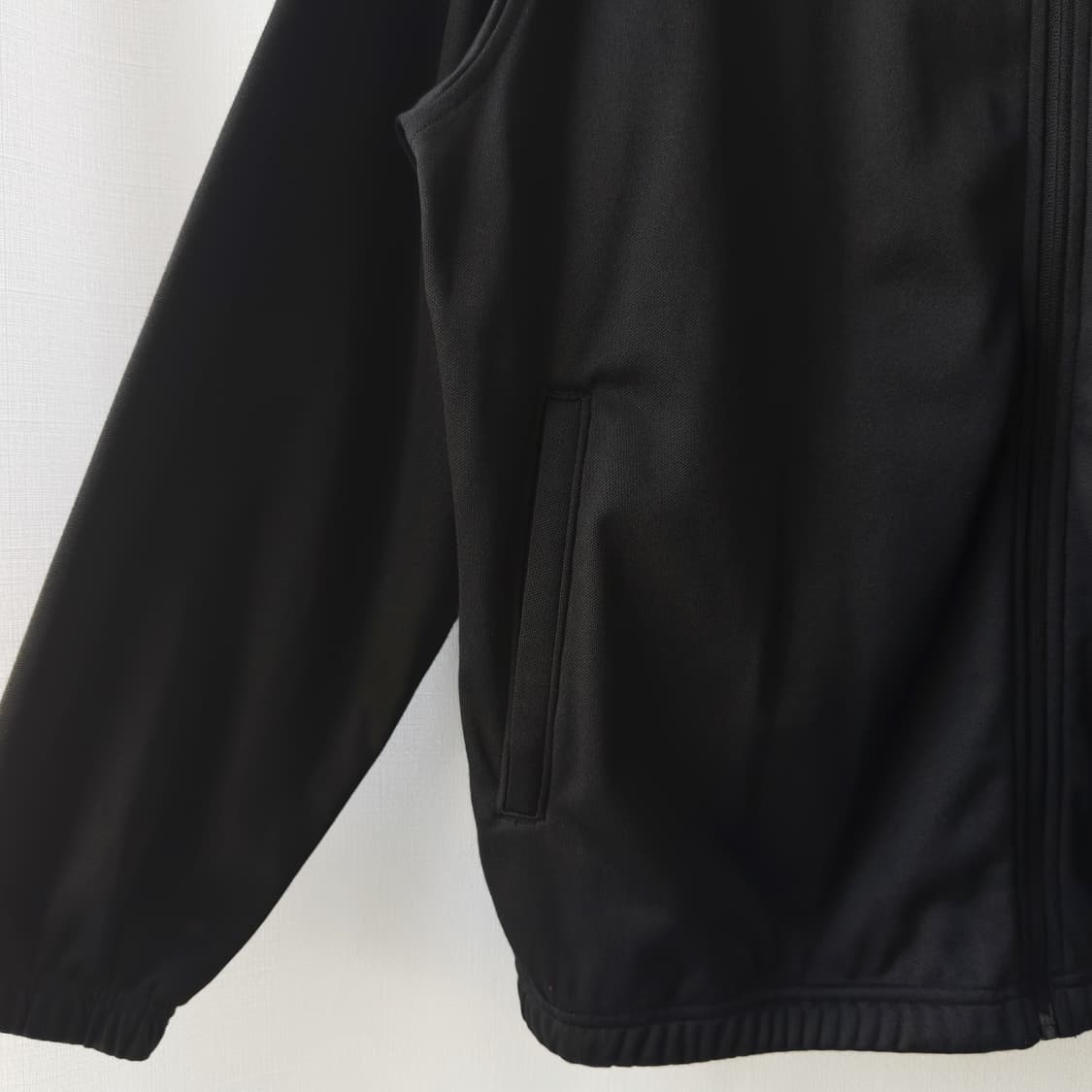 골스튜디오 로고 와펜 집업 자켓 블랙 XL 상품이미지3