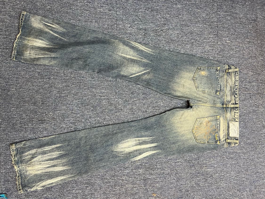 일본 y2k snatch jeans 부츠컷 상품이미지4
