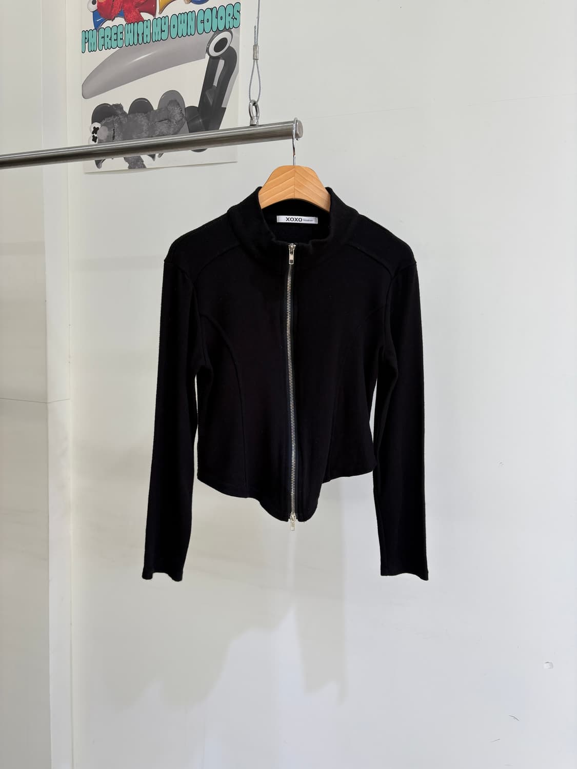 XOXO KISSKISS 니트집업 상품이미지1