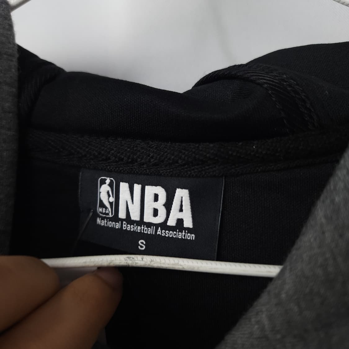 여S / NBA/ 후드 집업 멜란지그레이 상품이미지3