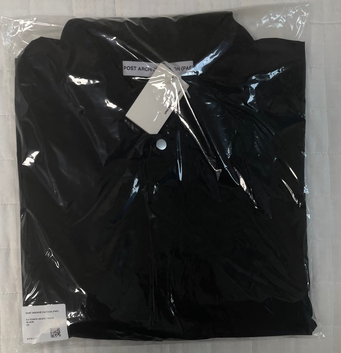 Paf 8.0 Coach Jacket Right Black 상품이미지8