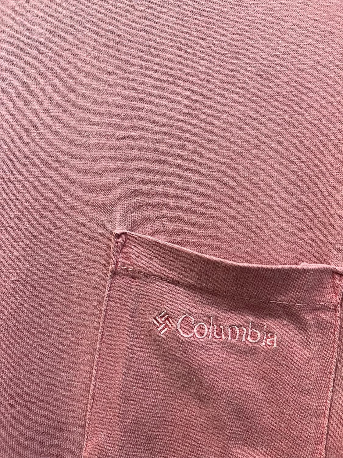 빈티지 COLUMBIA 포켓 반팔 티셔츠 Made in USA 상품이미지2