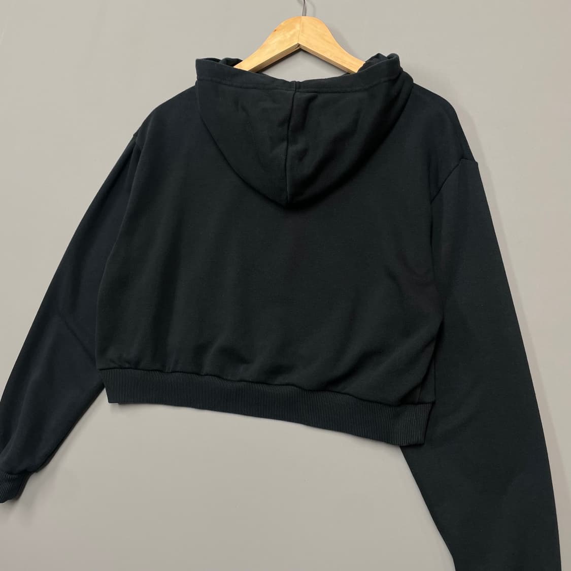 나이키 크롭 후드티 블랙 여성 S [041504] 상품이미지7