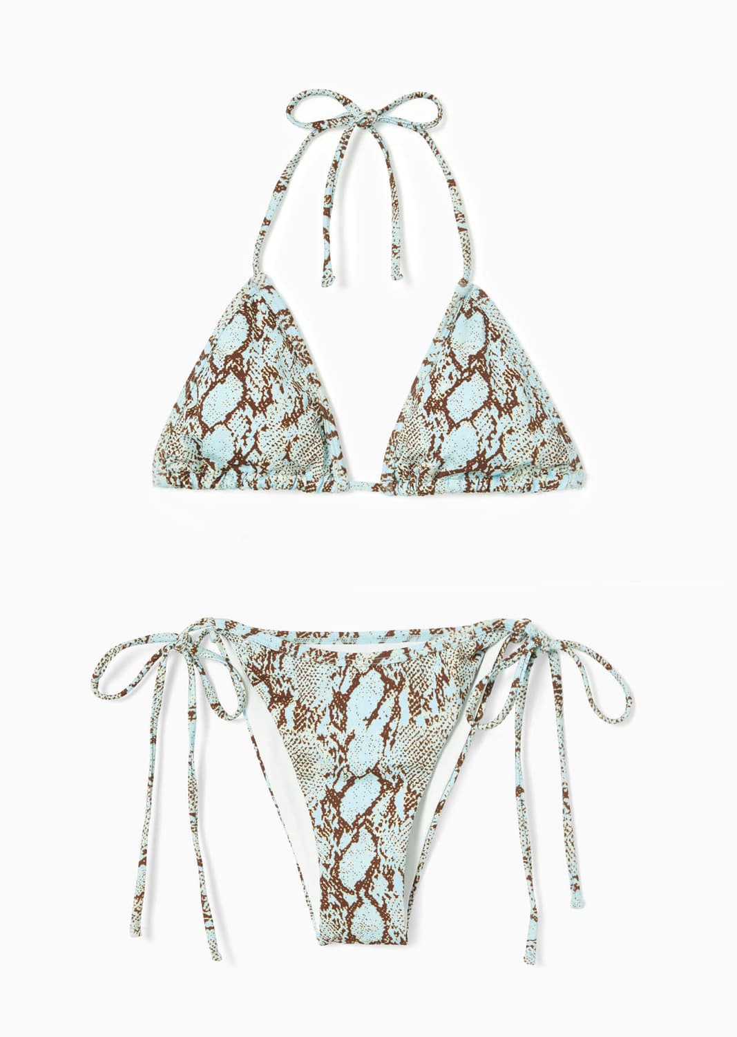 SEO PYTHON TRIANGLE BIKINI SET MINT  상품이미지2