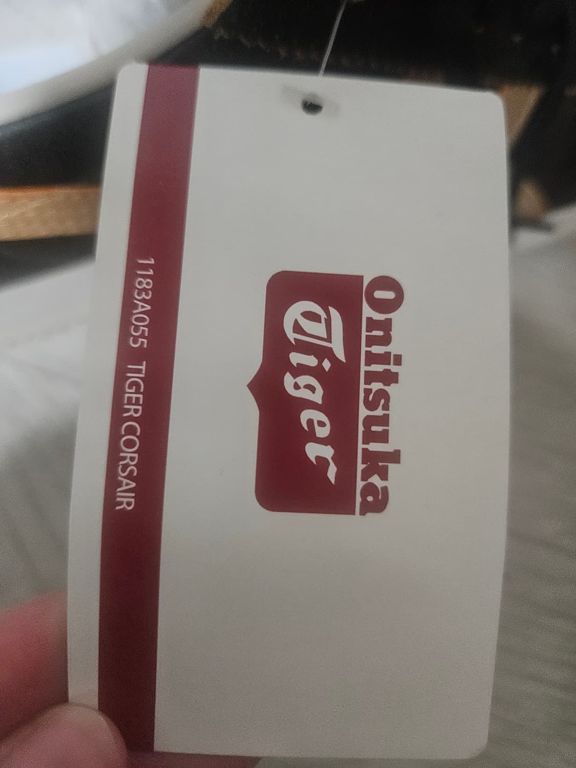 Onitsuka Tiger 코르세어 블랙/브라운 미사용 상품이미지2