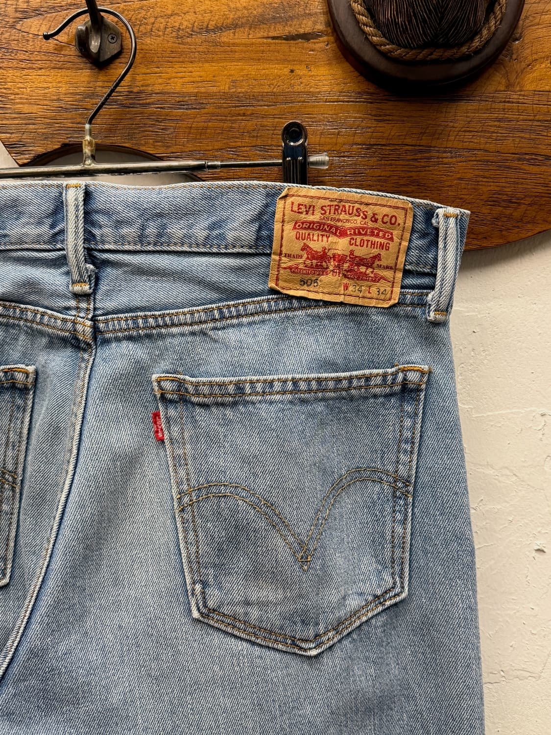 00s Levi’s 505 AKIRA Custom Straight Den 상품이미지6