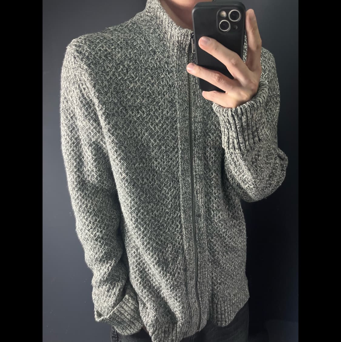 TOMMY HILFIGER 타미 니트 집업 상품이미지1