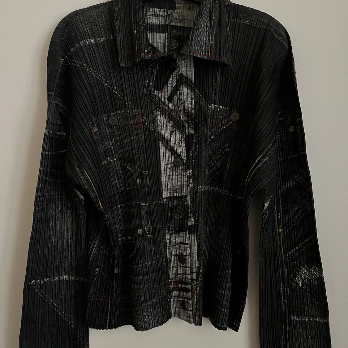 이세이미야케 데님 프린트 탑 상품이미지4