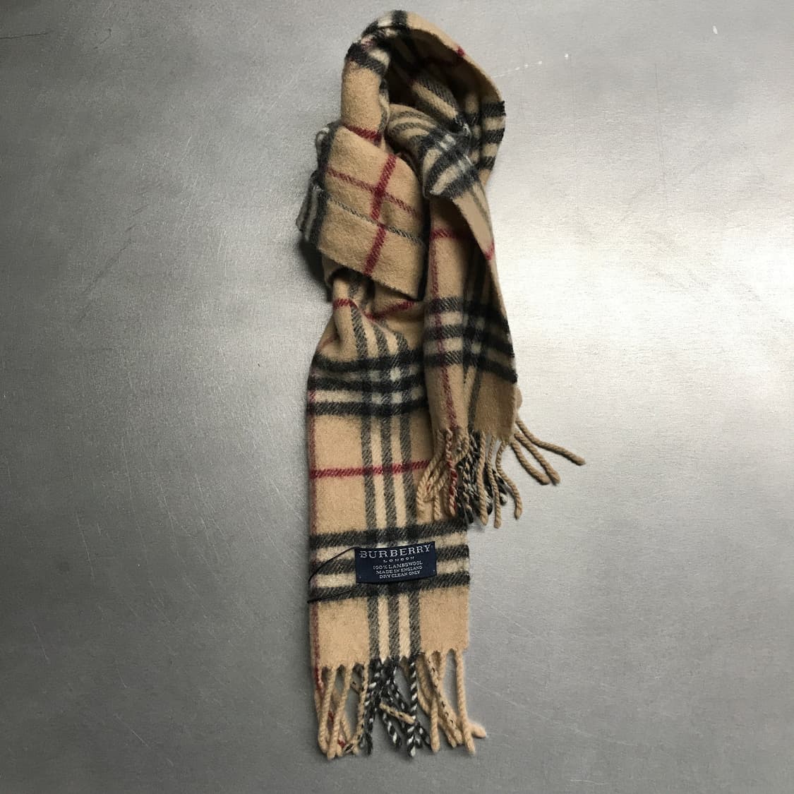 버버리 정품 램스울 머플러 베이지 상품이미지1