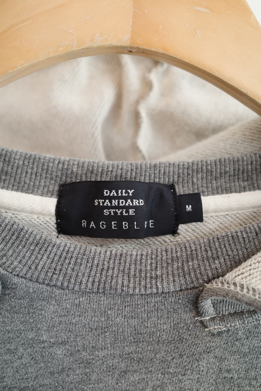 RAGEBLUE 레이지블루 스티치 후디 상품이미지3