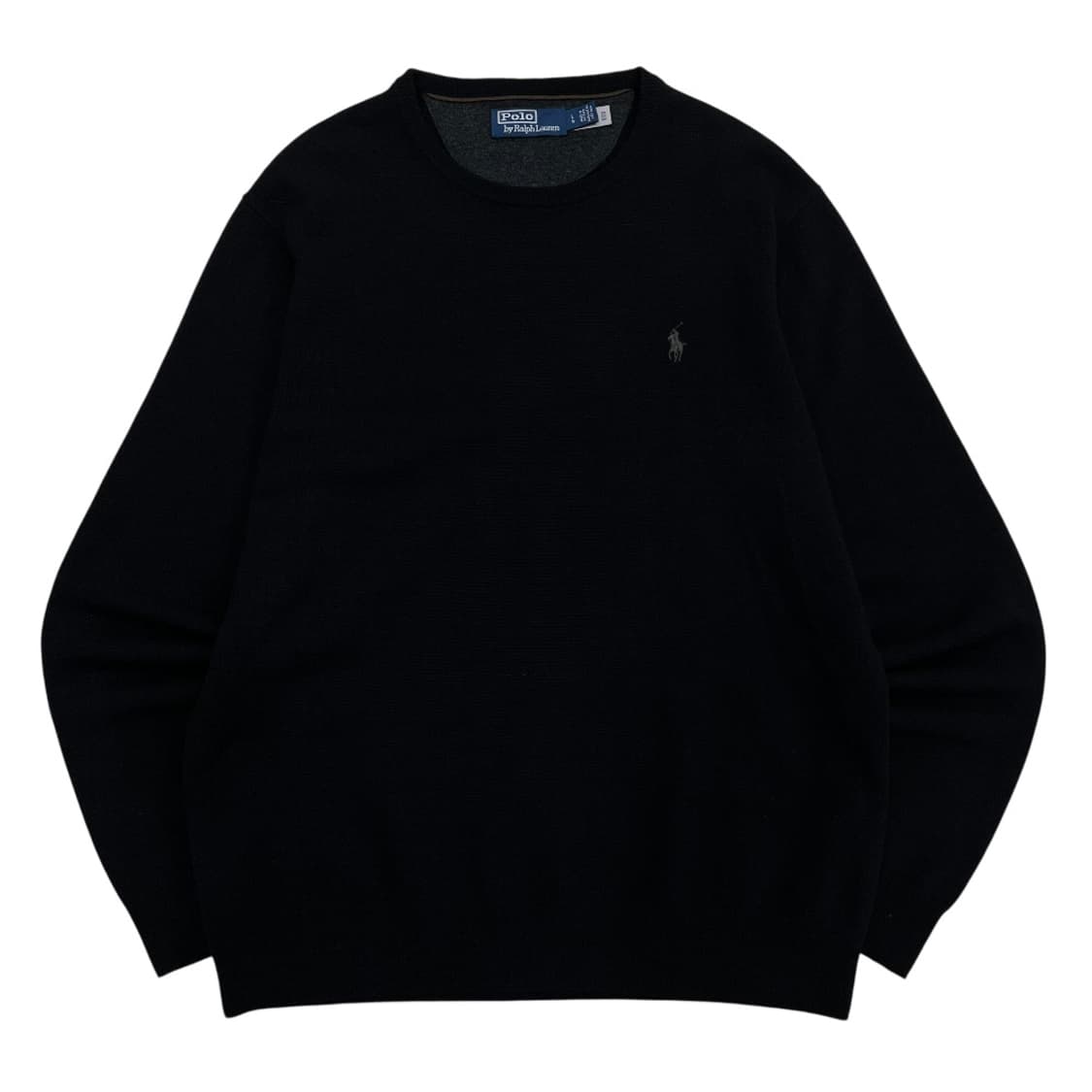폴로 랄프로렌 차콜 포니 블랙 니트 L 상품이미지2